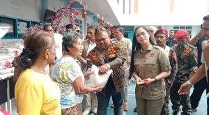 DPD Partai Gerindra Sumut Bersama DPD Grib Jaya Sumut, kolaborasi Laksanakan Bakti Sosial