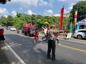 Perayaan Imlek 2025, Polda Bali Hadir Beri Rasa Aman dan Nyaman Kepada Masyarakat Yang Beribadah