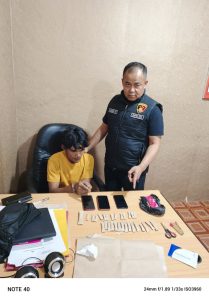 Polsek Cerenti Ungkap Kasus Peredaran Narkotika Jenis Daun Ganja Kering di Desa Tanjung Medan