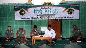 Pegang Teguh Norma Agama dan Tugas Sehari-hari, Kodim Boyolali Gelar Isro’ Mi’roj dan Doa Bersama