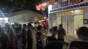 Polresta Banyuwangi Lakukan Pengamanan Ketat Saat Penetapan Bupati dan Wakil Bupati Terpilih