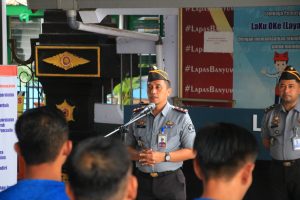 Kalapas Banyuwangi Berikan Pengarahan Tegas Kepada Tamping: Jadilah Contoh Disiplin bagi Warga Binaan Lainnya