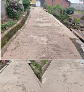 Pelaksanaan Perkerjaan Fisik Rabat Beton Desa batu kalung Di Duga ajang korupsi