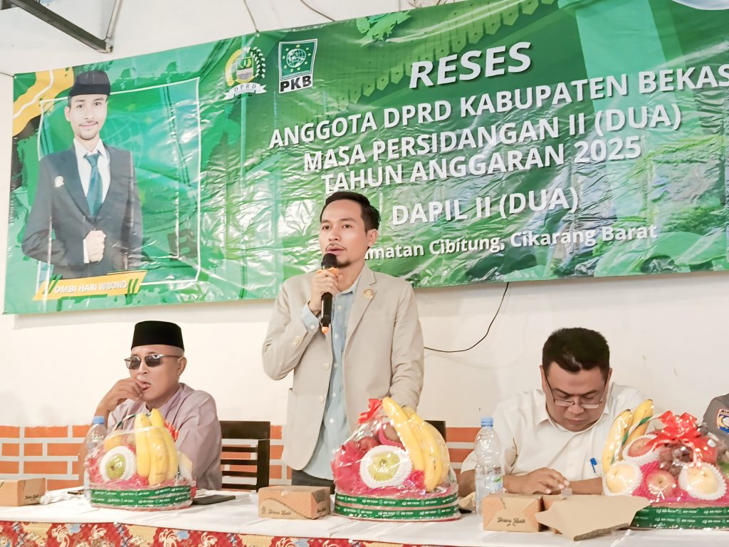 Reses Perdana Anggota DPRD Ombi Hari Wibowo F. PKB tampung banyak usulan