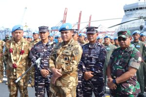 Satgas MTF TNI XXVIII-O/UNIFIL Tiba di Tanah Air