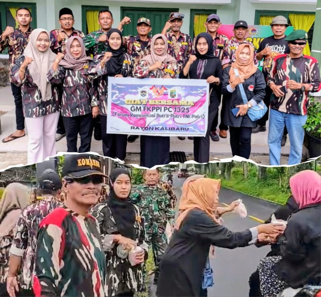 Bangkitkan Jiwa Sosial, GM FKPPI Rayon Kalibaru Gelar Aksi Berbagi Takjil Ramadan