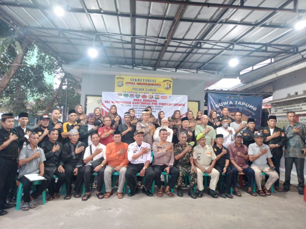 Giat Buka Bersama dan Koordinasi Kamtibmas Warga Binong Berlangsung Sukses