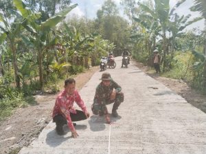 Cor Beton Sesuai Harapan Satgas TMMD