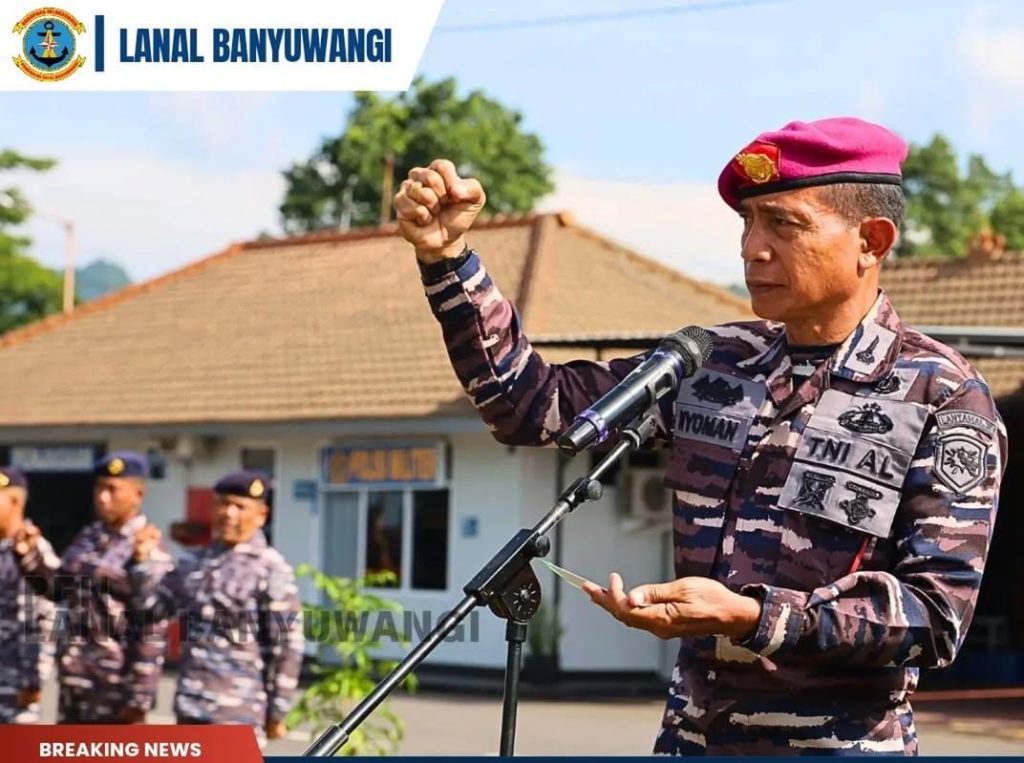 Lanal Banyuwangi Gelar Upacara 17-an, Tekankan Disiplin dan Dedikasi Prajurit