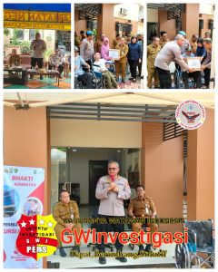 Polri Peduli, Polres Metro Tangerang Kota Sebar Bantuan Kursi Roda di Kecamatan Batuceper dan Neglasari
