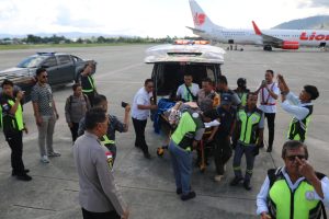 Pasca Penyerangan KKB, Anggota Polres Yahukimo Di Rujuk Ke RS Bhayangkara Tingkat I Kramat Jati Jakarta