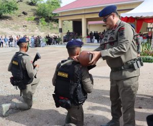 Kapolda Aceh, Tutup Tradisi Pembaretan Bintara dan Tamtama Remaja Sat-Brimob