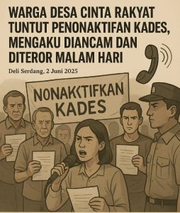 Seram! Warga Desa Cinta Rakyat Mengaku Diteror dan Diancam, Siap Gelar Aksi Demo Dugaan Penyalahgunaan Dana Desa Picu Ketegangan, Warga Tuntut Kades Dinonaktifkan