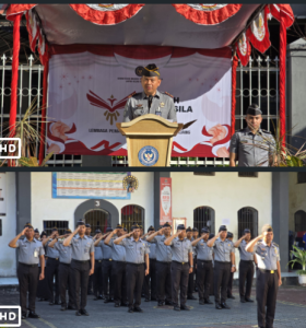 Lapas Lumajang Gelar Apel Peringatan Hari Lahir Pancasila, Kalapas Tekankan Pentingnya Revitalisasi Nilai Pancasila