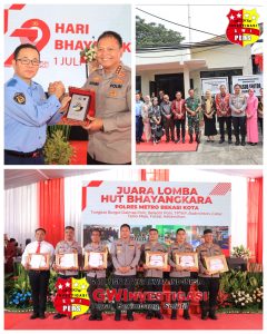 Polres Metro Bekasi Kota Gelar Tasyakuran HUT Bhayangkara ke-79, Wujud Syukur dan Penguatan Pelayanan Publik