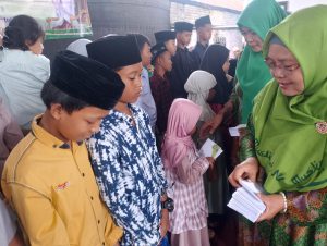 Rayakan Tahun Baru Hijriah, Desa Pancuranmas Isi Dengan Pengajian Umum Dan Santunan Anak Yatim