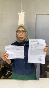 Laporan Polisi Kasus Penggelapan Dana Perusahaan Di Tahun 2023, Suraedah : Harap Ada Titik Terang.