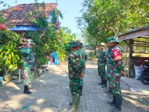 Kodim Boyolali Geber Pra-TMMD Sengkuyung III, Di Desa Sari Mulyo.