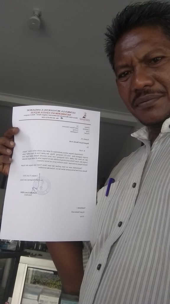 Cukup Mantap Dan Sangat Jelas, Aktivis LSM BLJ Aceh, Telah Layangkan Surat Ke Pihak Kejati Aceh Dan Kejari Langsa.