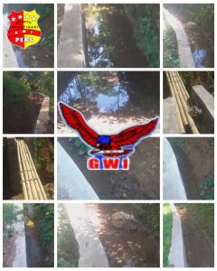 Skandal RP.1,8 Milyar,  Di Desa Guna Mekar Irigasi Gagal Total, Kepala Desa Hilang Bak Di Telan Bumi.