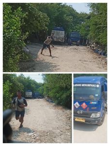 “Berani Bongkar BBM Ilegal, Wartawan Di Teriaki Dan Di.Lempari Batu, Di Cikarang Utara!”.