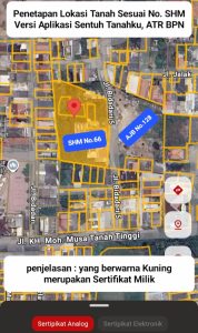 Salah Meletakkan Plang Tanah, Dianggap Tanah Sengketa, Di Taruma Jaya Kabupaten Bekasi.