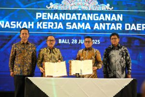 Kerjasama Program Transmigrasi Antar Daerah, Wamen Viva Yoga : Semangat Transmigrasi Sudah Di Cetuskan Para Leluhur Nusantara.