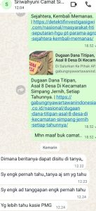 Cukup Gawat, Camat Simpang Jernih, Saat Dilakukan Konfirmasi, Terkesan Tidak Tau, Adanya Dugaan Terselubung Setoran Setiap Tahunnya.