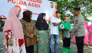 Polda Aceh, Gelar Bakti Religi Di Vihara Dharma Bakti, Sambut Hari Bhayangkara Ke-79.