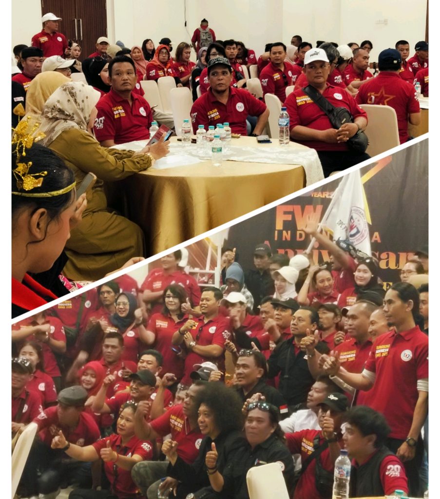 Hut FWJ Ke 6 Perkuat Pemerintah Dalam Menyongsong Indonesia Emas.