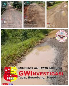 Jalan Poros Desa Penghubung 4 Desa dua Kecamatan Cijaku & Kecamatan Malingping Lebak Banten Rusak Parah dan Berlubang Aktifitas Warga Terhambat   
