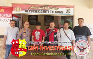 Polsek Dente Teladas Tangkap Pelaku Curas Yang Beraksi di Pangkas Rambut