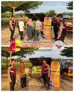 Samapta Polres Tulang Bawang Gelar GPM, Berikut Lokasi dan Jumlah Beras Terjual