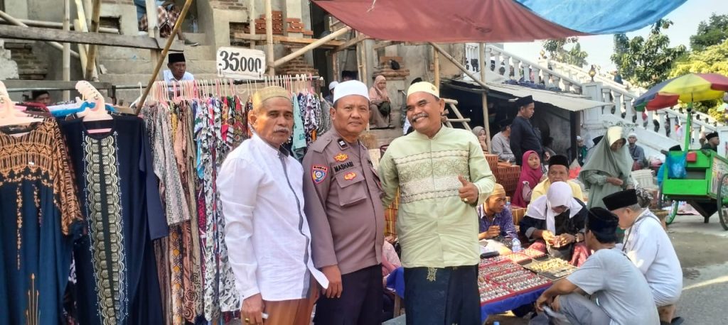 Aiptu Mashabi, Melaksanakan Pemantauan Dan Pengamanan Rutin, Di Ponpes Al-Istiqlaliyyah.