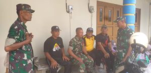 Babinsa, Ajak Warga Semarakkan HUT-RI Ke-80, Dengan Semangat Persatuan Dan Gotong-Royong.