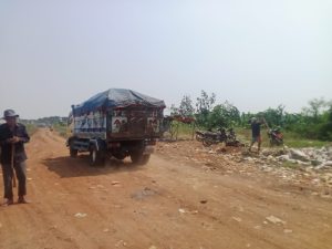 Galian Tanah Ilegal, Di Desa Gintung Masih Beroperasi, Kinerja Pengawasan Di Pertanyakan.