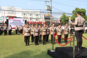 Kapolres Boyolali Pimpin Sertijab 12 Pejabat Utama Dan Kapolsek Jajaran Resmi Berganti.