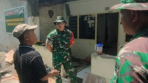 Tinjau Progres Rehab RTLH, Ini Pesan Dan-Satgas TMMD Reguler Ke-125 Kodim 0735/Surakarta.