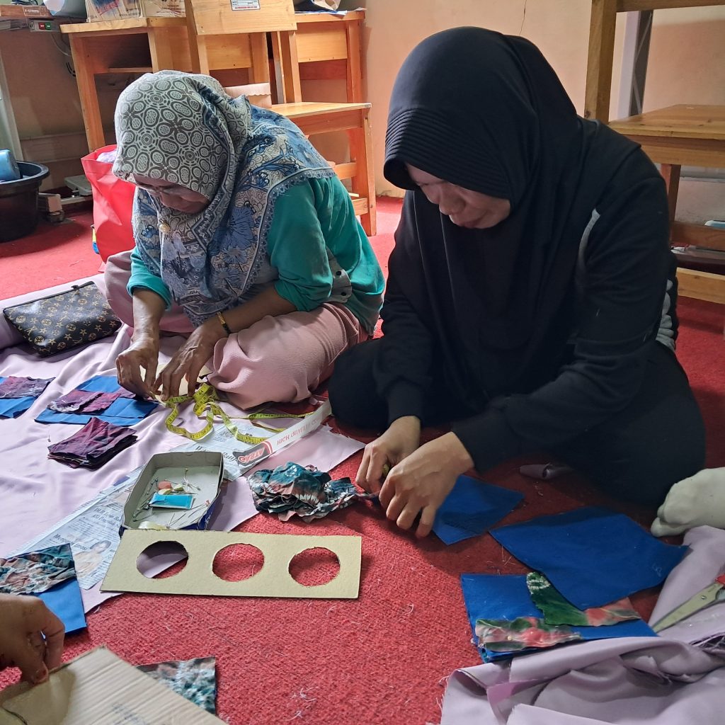 PEP Tanjung Field Dorong Kreativitas UMKM, Lewat Pelatihan Patchwork Dan Slashing Tabalong.