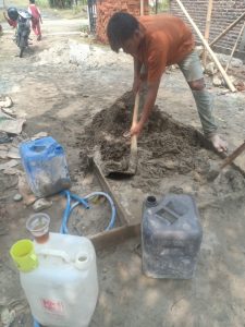 Diduga Langgar K.3, Pekerja Proyek SDN Ciawi 2 Tak Dilengkapi APD.