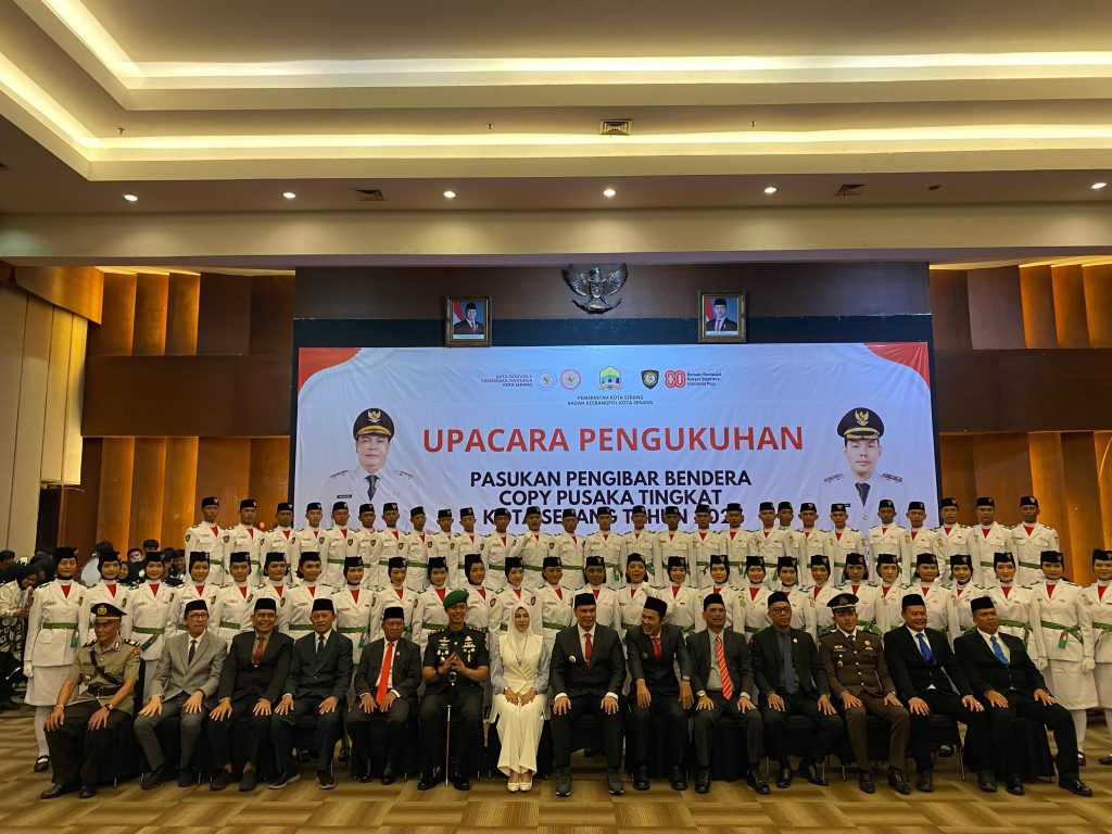 Ka.Lapas Serang, Hadiri Pengukuhan Paskibra Kota Serang.