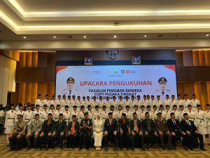 Ka.Lapas Serang, Hadiri Pengukuhan Paskibra Kota Serang.