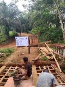 Bukti Nyata Kepala Desa Senabah Kabupaten bengkulu Tengah, Untuk Membangun Desa!!