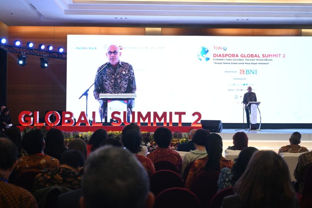 Wamenlu Arrmanatha Nasir, Ajak Di Aspora Indonesia, Menjadi Intellectual-Activists, Untuk Wujudkan Indonesia Emas 2045.