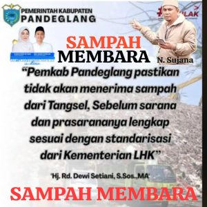 Respon Pemkab Pandeglang Terkait Polemik MOU Sampah dengan Tangsel, Massa Pastikan Aksi Tetap Berlanjut