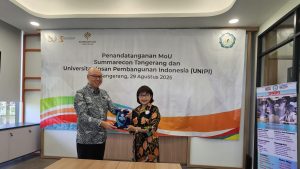 UNIPI Dan Summarecon Tangerang Teken MOU Dan Program Magang.