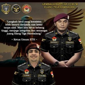 Ketua Umum Elang Tiga Hambalang, Sesalkan Adanya Korban Jiwa, Dalam Aksi Demo.