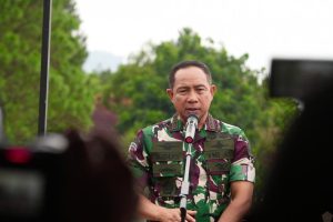 Panglima TNI, Ajak Masyarakat Ciptakan Rasa Aman Dan Damai Serta Jangan Mudah Terprovokasi.
