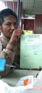 Pengurus LSM BLJ Aceh, Terima Surat Dari Kejati Aceh, Perihal, Pengaduan Dari Masyarakat Adanya Dugaan Mark-Up Dana Desa.