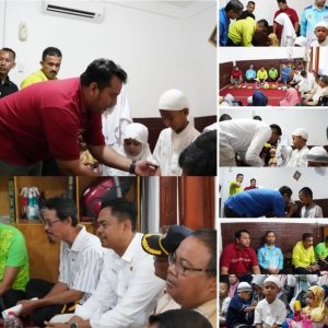 Wali Kota Jaksel Bersepeda Kunjungi Warga Srengseng Sawah dan Berikan Santunan kepada Anak Yatim